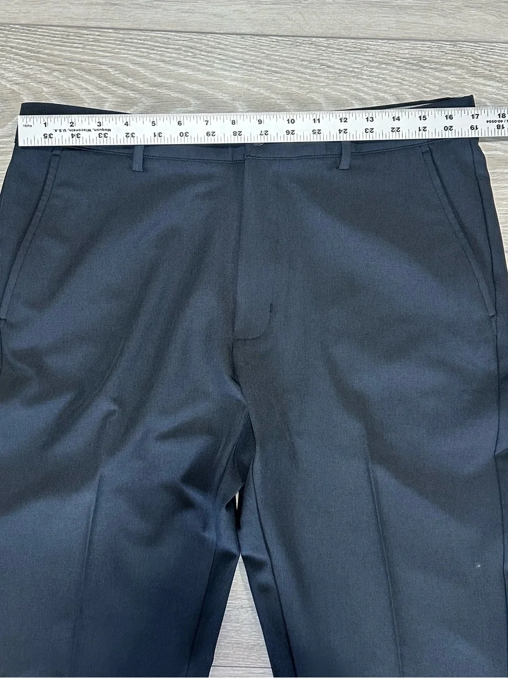 Greg Norman Black Performance Golf Pants Men’s 34x32 Stretch Flat Front